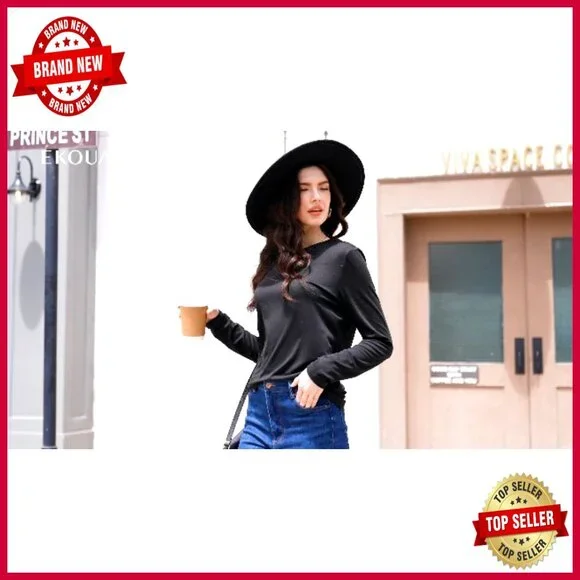 Long Sleeve Thermal Tops 3 Pack Loose Fit Crew Neck Base Layer XS-XXL - Picture 7 of 7